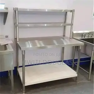 Working Table With Two Upshelves