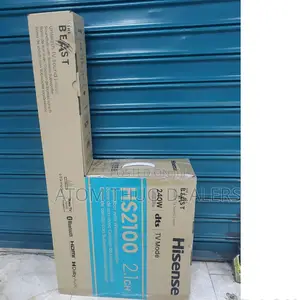 HS2100 Hisense 2.1CH Soundbar System With Wireless Subwoofer