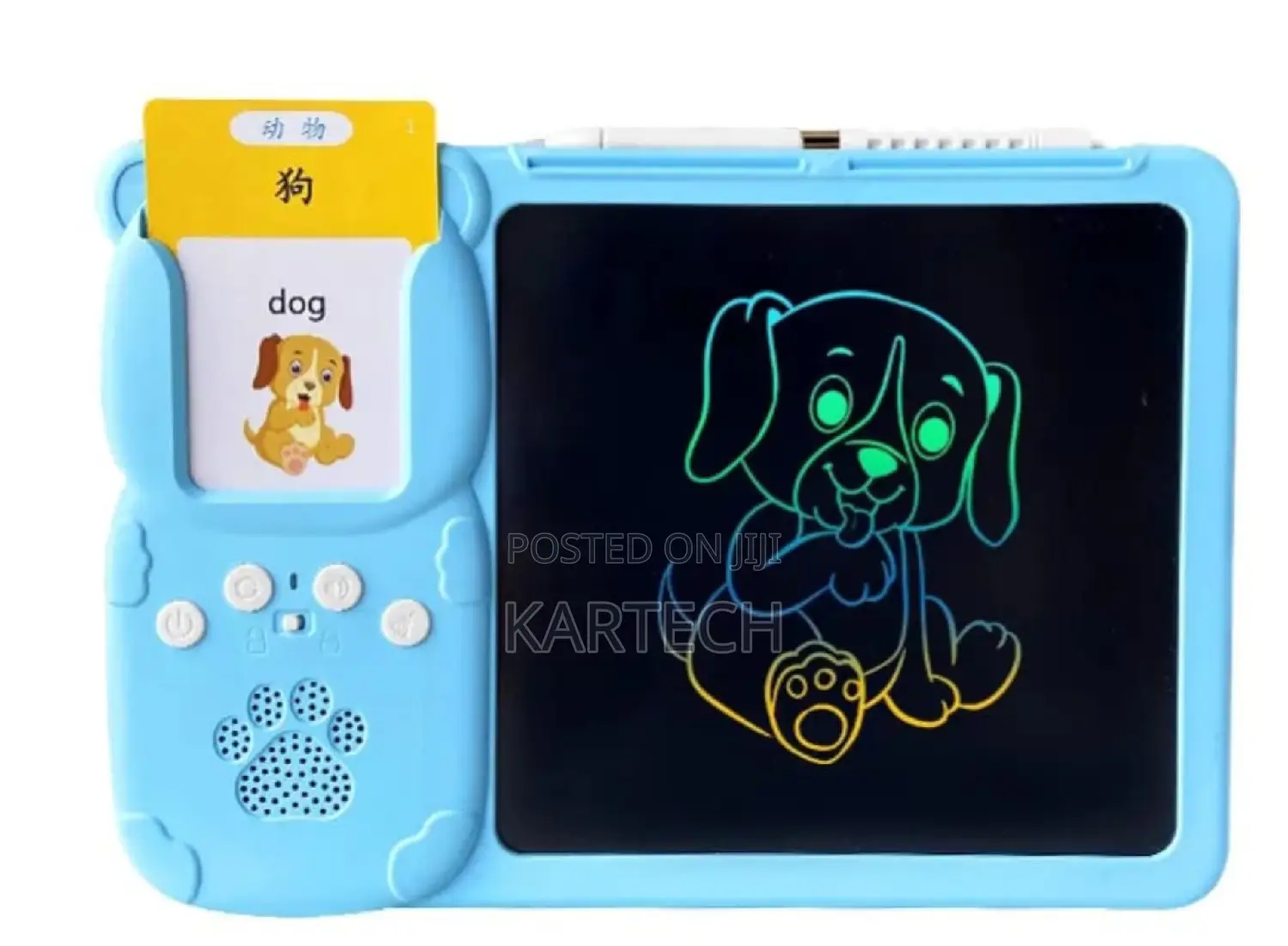 Rechargeable 2 in 1 Flash Card Reader and Writing Pad