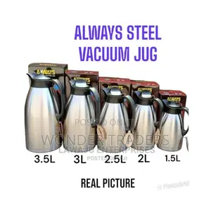 Always Stainless Steel Unbreakable Vacuum Flask. 1.5 L