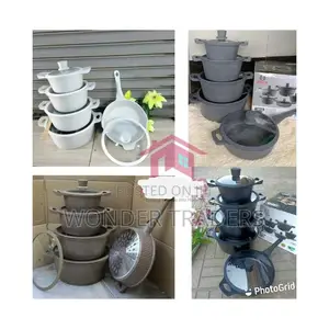 *Bosch 11pc Germany Cookware With Silicone Lid Covers*