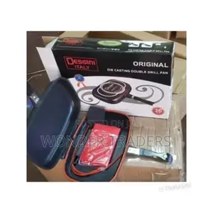 *Dessini Double Grill Pan- 36cm Black*