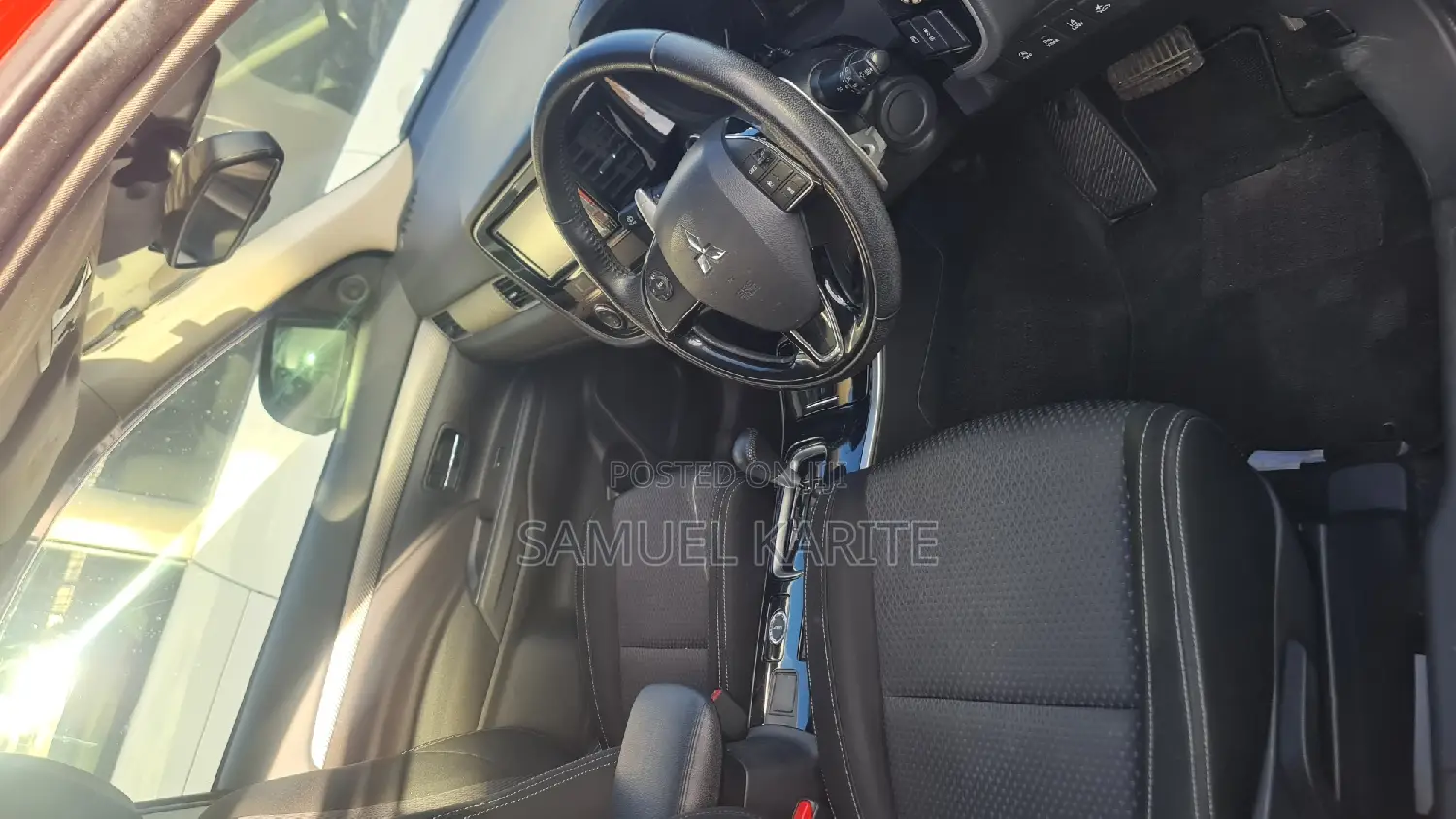 Mitsubishi Outlander 2017 Red