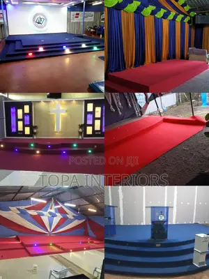 Wide Variety Church Altar Decoration Wall to Wall Carpets Fitting