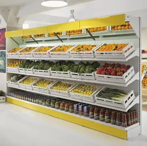 Cereal Store Green Grocery Vegetables Shop Design