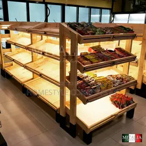Grocery Greens Vegetables Cereal Shop Design