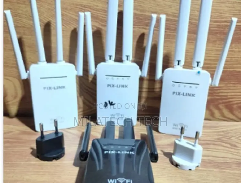 Superior Quality Pixlink 4 Antenna Wifi Repeater 300mbps