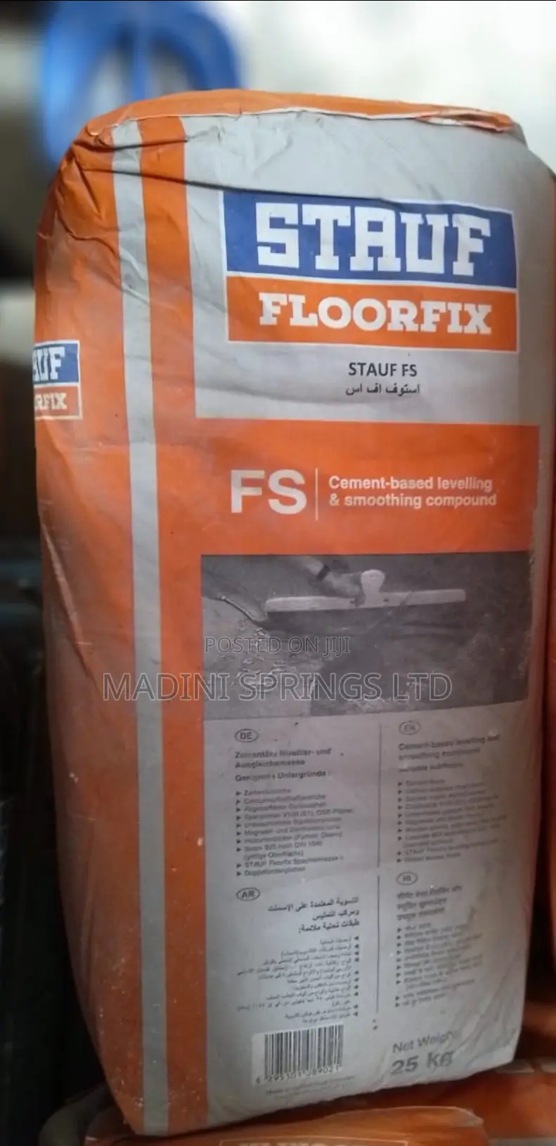Stauf Floor-Fix(Cement-Based Self Levelling Smoothing)
