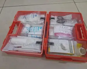 Red First Aid Kit Well Equiped