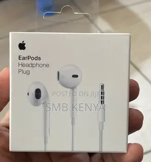 Apple Earpods Headphones With 3.5mm Plug