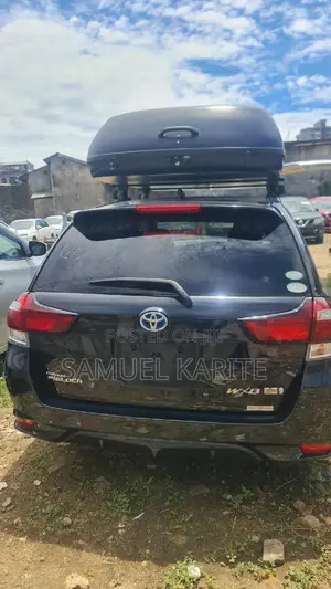 Toyota Corolla Fielder 2017 Black
