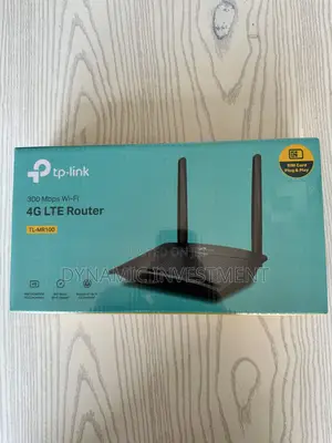 Tp-Link 300mbps Wireless N 4G LTE Router – TL-MR100-SIM CARD