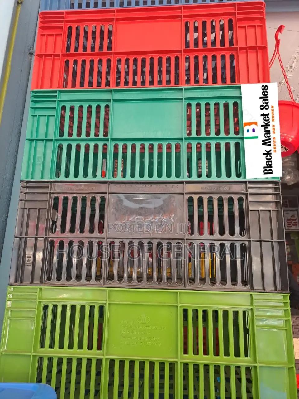 Strong Plastic Bread Crates