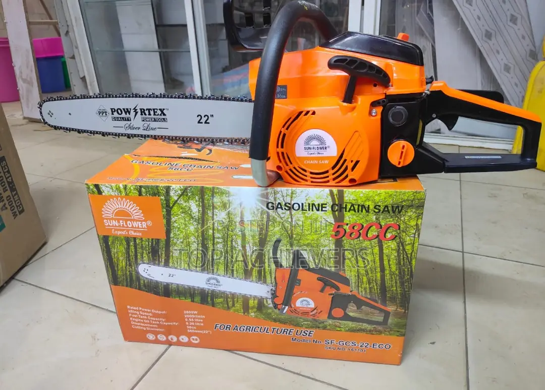 Powerful Gasoline Chainsaw 22'