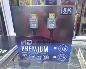 20M Ultra High Speed Hdmi Cable 48 GBPS 2.1 Interface