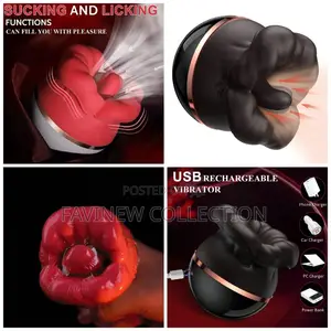 2 in 1 for Licking Sucking Vibrator