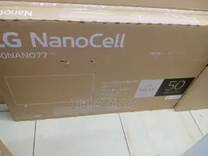 LG 50 Inch Nanocell TV NANO77 Series Cinema Screen Design 