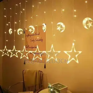 *Moon and Star Fairy String Lights