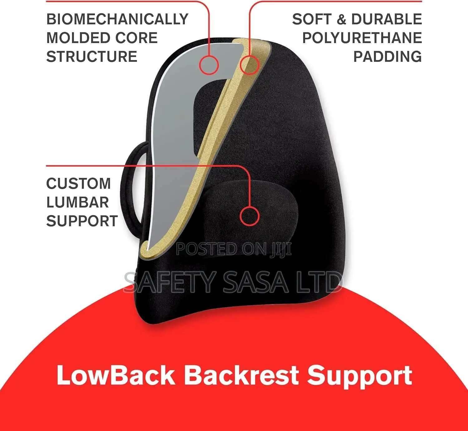 Lowback Backrest Support