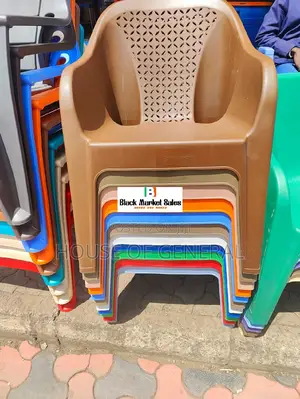 Brown Skyplast Plastic Chairs