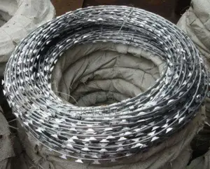 Double Galvanized Razor Wires- 10 Meters