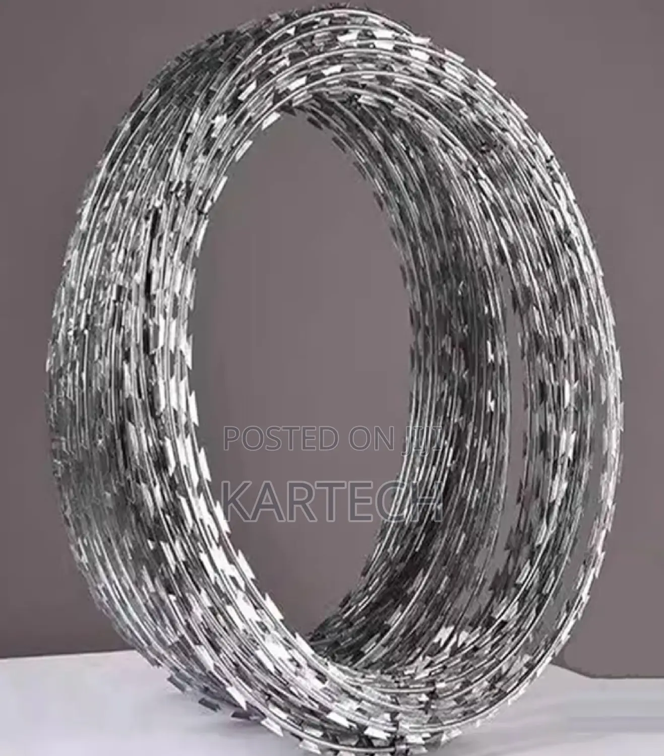 High Security Galvanized Razor Wire