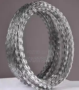 High Security Galvanized Razor Wire
