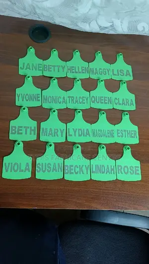 Green Cows Branded Tags