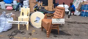 3 in 1 Plastic Chairs and a Table Set