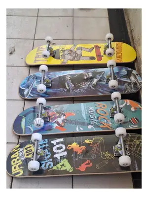Skateboard With Rubber Wheels, Skateboard