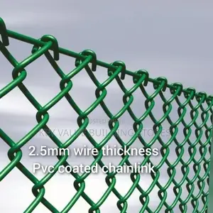 PVC (Plastic Coated)Chainlink 12.5g 80×80 6fts