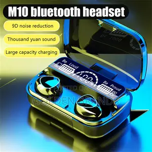 Earphones M10 Wireless Earbuds Built-in Call Noise