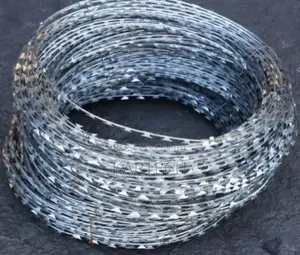 High Security Double Galvanized Razor Wires