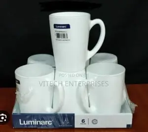 Luminarc 6pcs Plain Cups