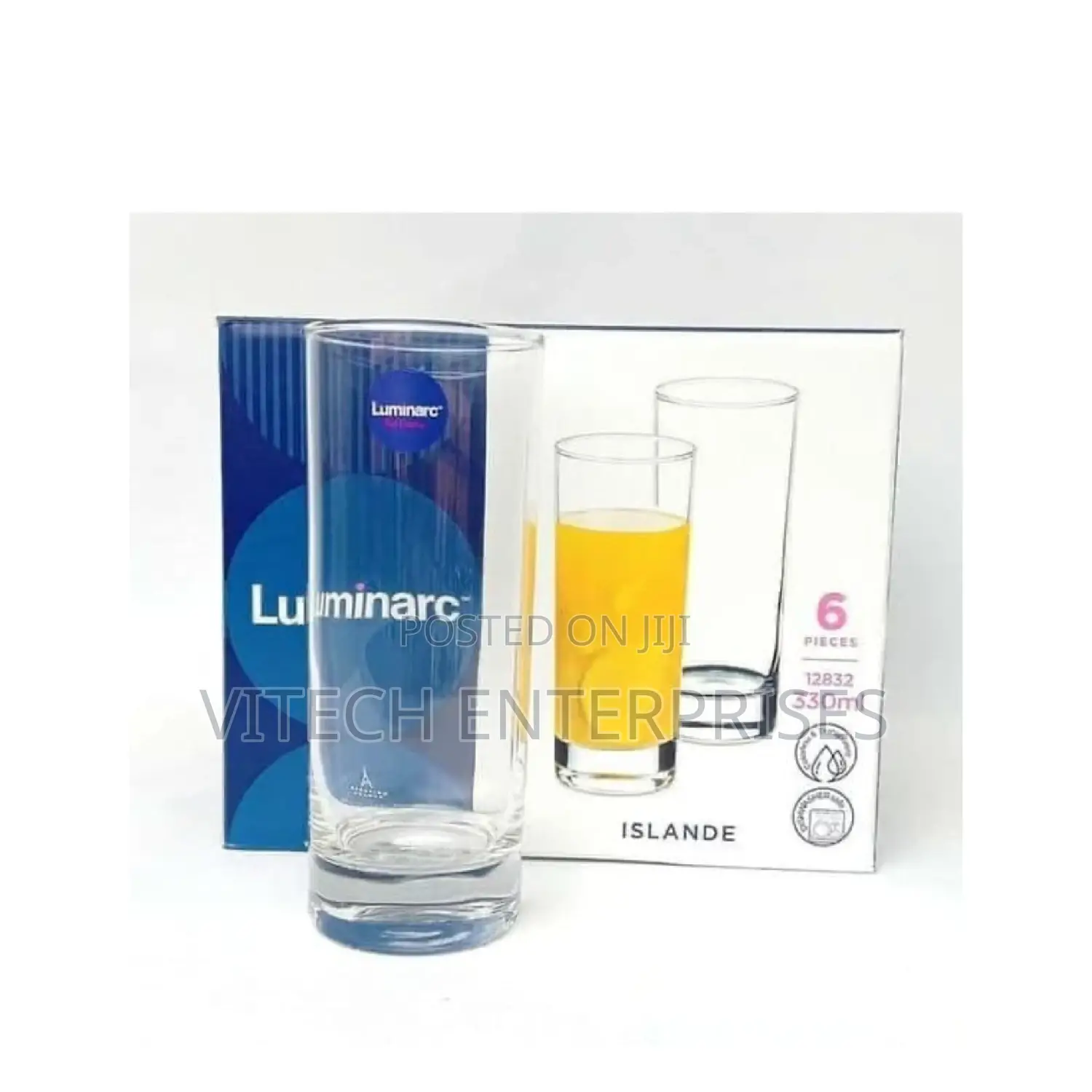 Set of 6 Luminarc Islande Glasses