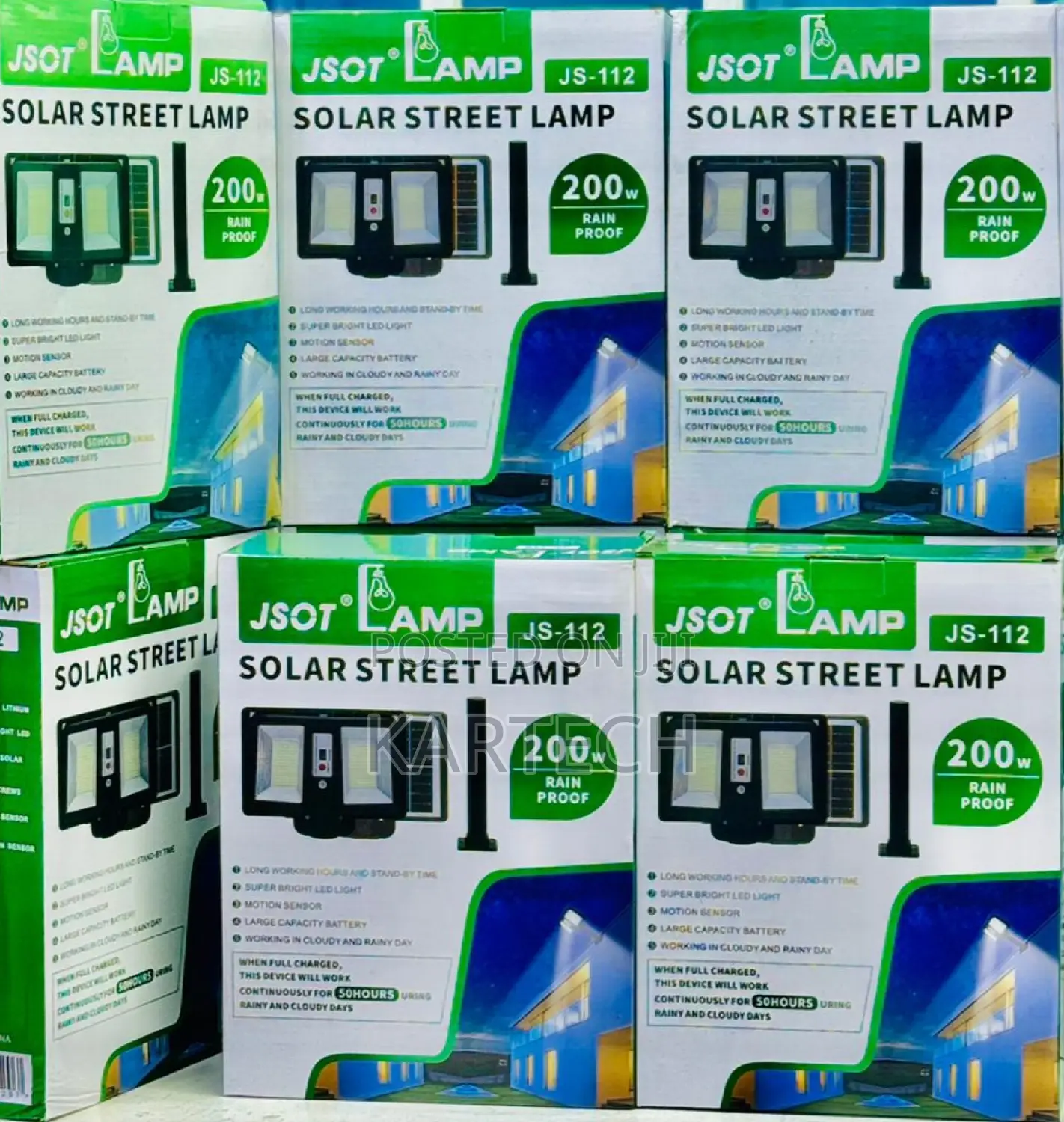 Jsot 200w Solar Street Light