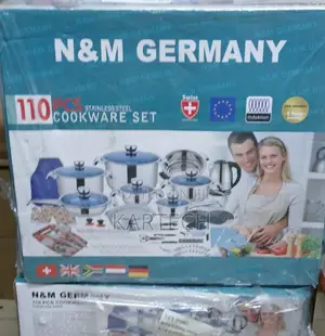 10PCS High Quality Stainless Steel Cookware Set