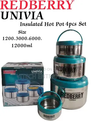 Red Berry 4pcs Hotpots Set