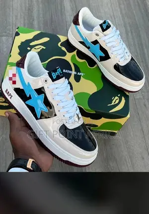Casual Bathing Ape Bape Sta Low Cut Sneakers