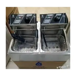 Double Deep Fryer/Nunix Double Deep Fryer 12litre