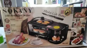 Multifunctional Sokany 3 in 1 Breakfast Maker