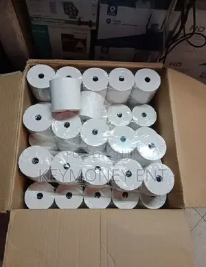 80*80MM Thermal Rolls a Box of 50PCS White