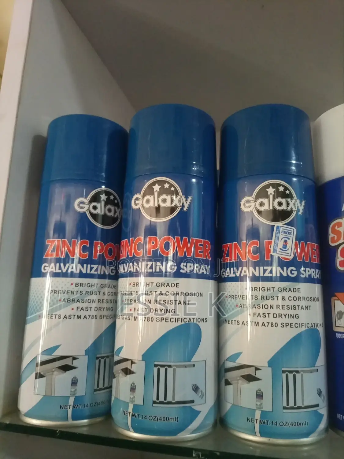 Zinc Power Galvanizing Spray