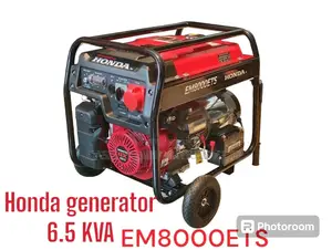 Honda Generator 6.5kva Em8000ets