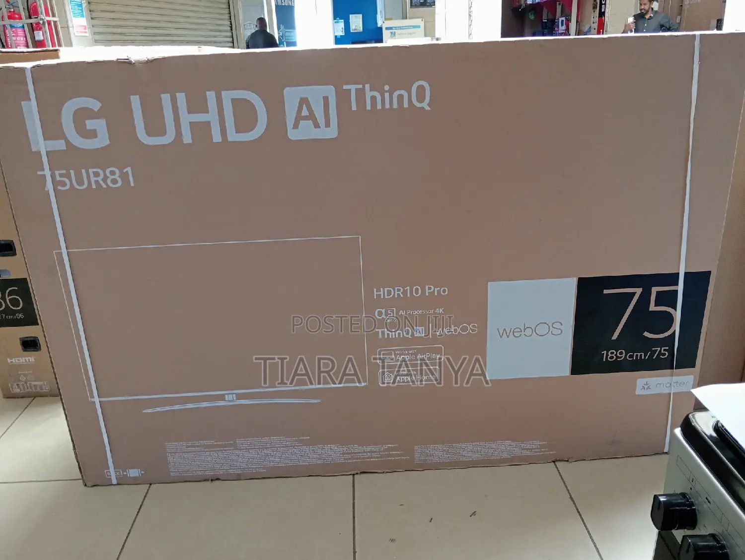 LG 75" SMART UR81 Uhd Led Webos Tv
