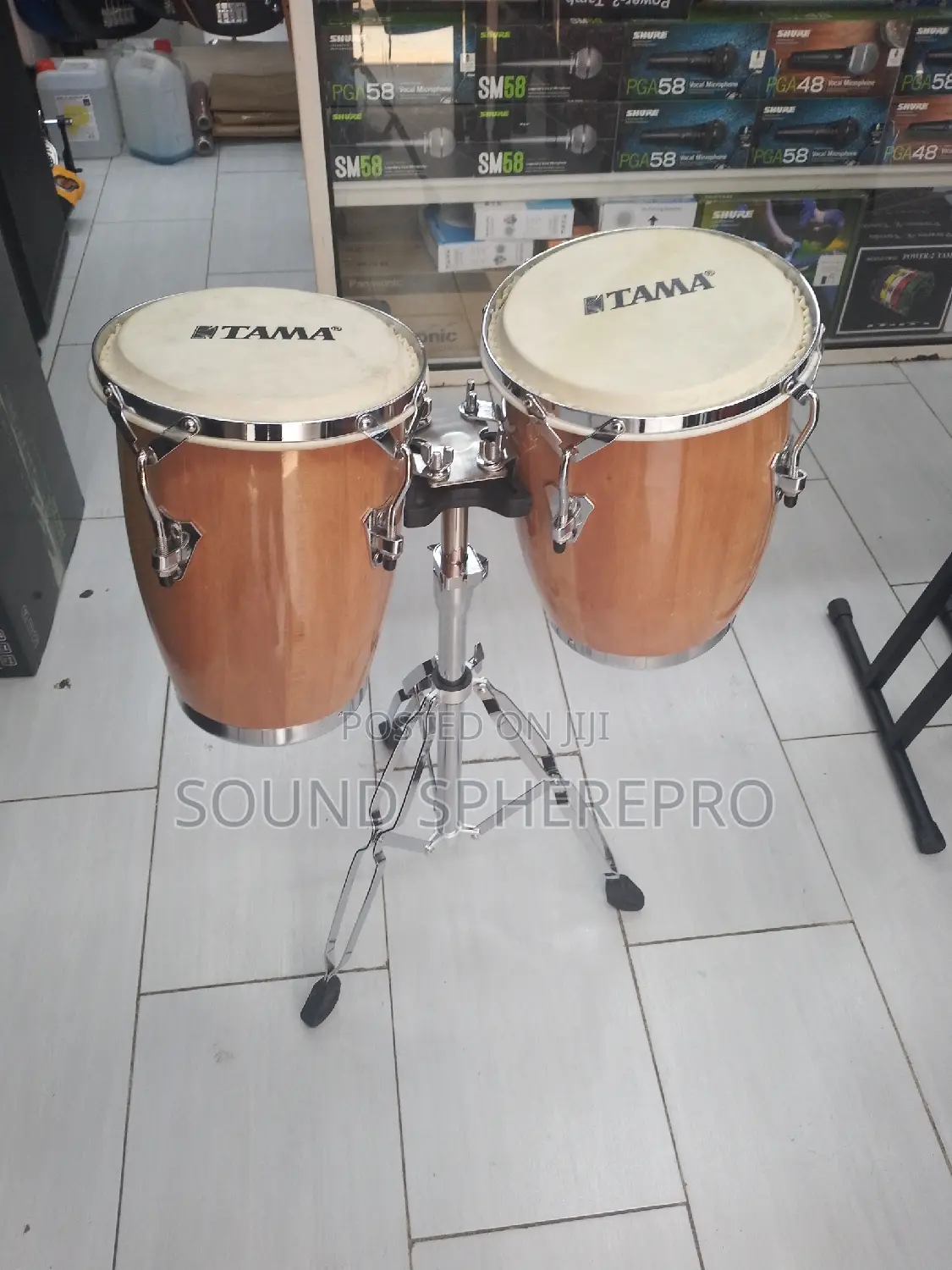 Tama Bongo Drum With Tripod Stand