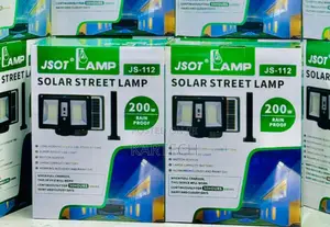 Jsot Solar Motion Sensor Street Light -200w