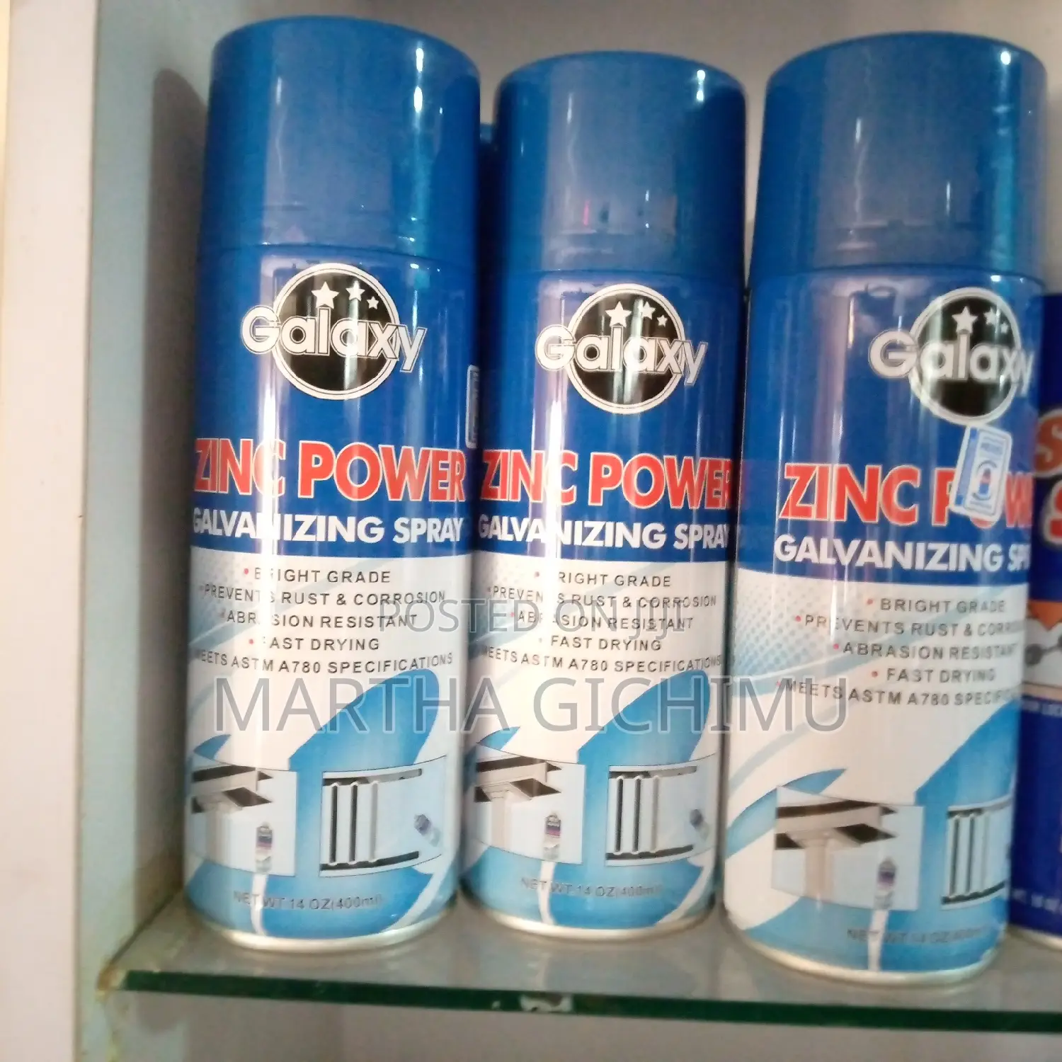 400ml Power Zinc Galvanizing Spray