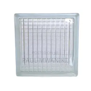 Parallel Clear Glass Blocks