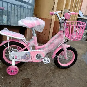 Size 12" Bike Pink in Color With Adjustable Seat